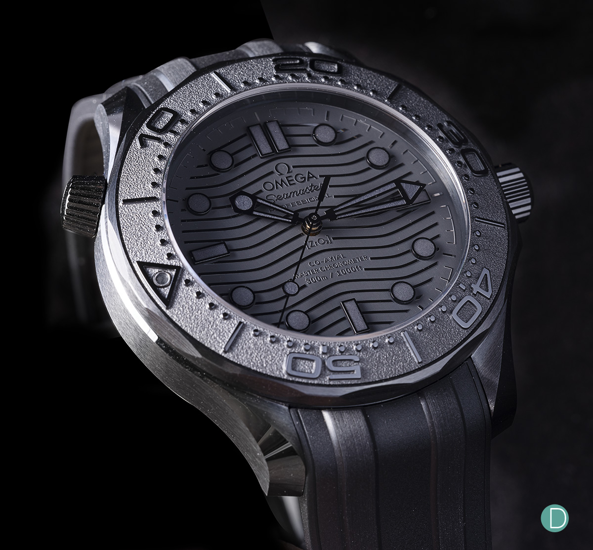 Hands-On: The Full Ceramic Omega Seamaster 300M Black Black Dive Watch ...