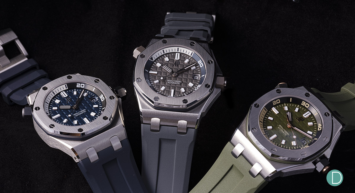 AP: hands-on review of the new Royal Oak Offshore Diver -
