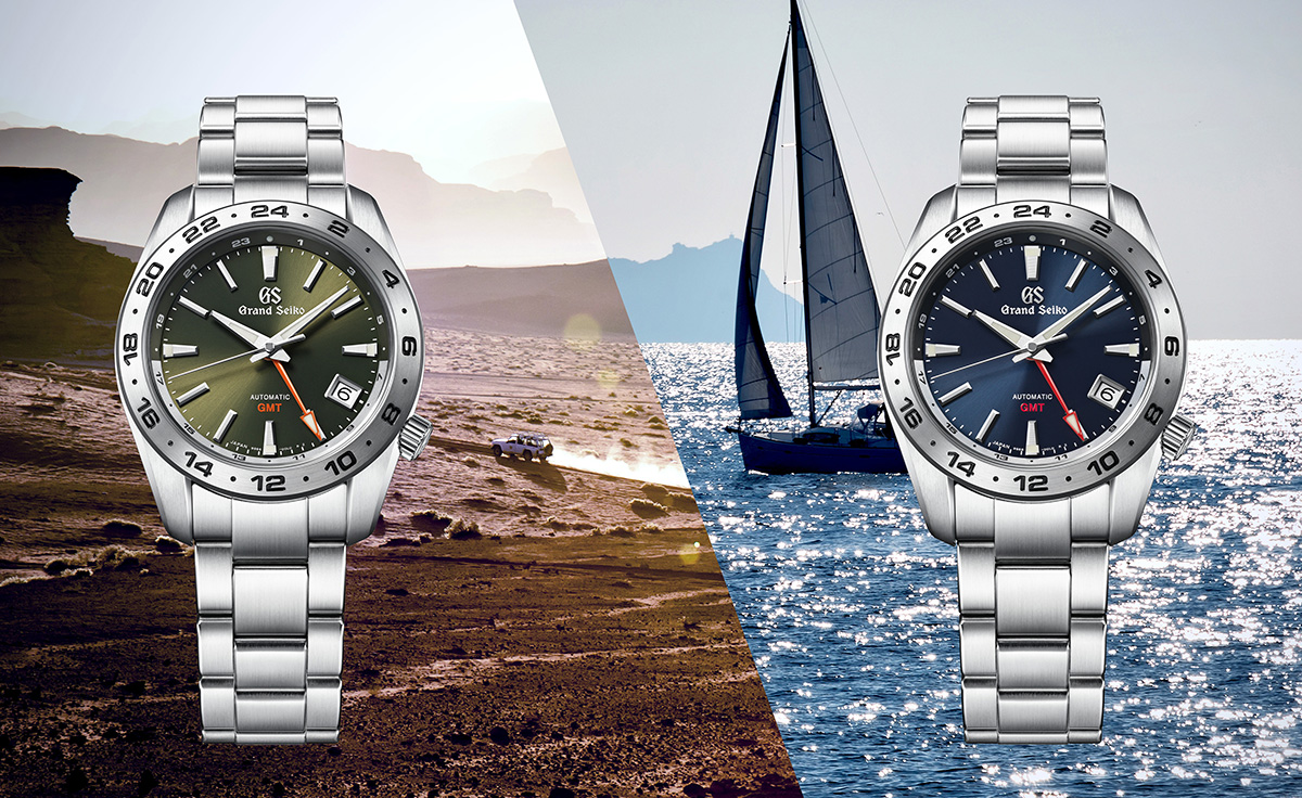 New: Grand Seiko SBGM247 and SBFM245 mechanical GMT watches -
