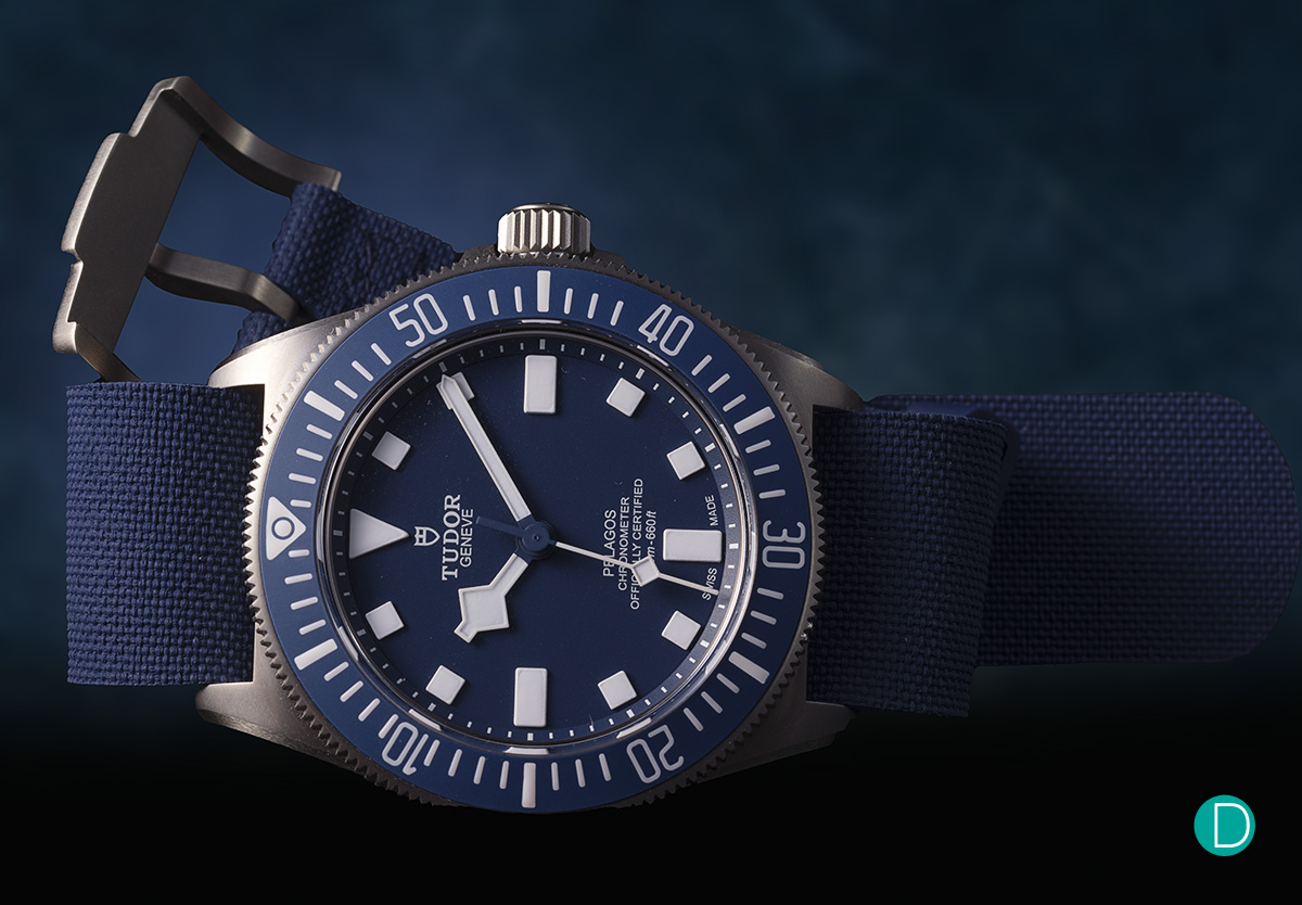 This image has an empty alt attribute; its file name is tudor-pelagos-rubberstrap.jpg