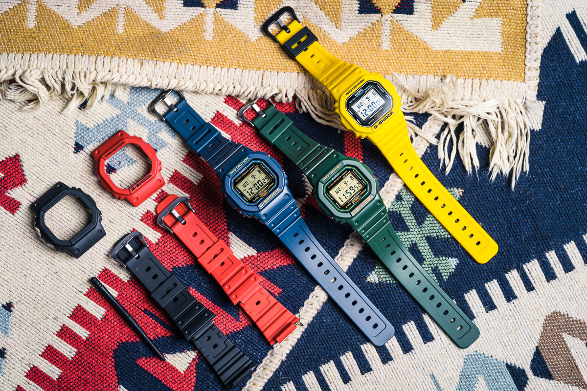 G-SHOCK revives colours with DW-5600 Series -