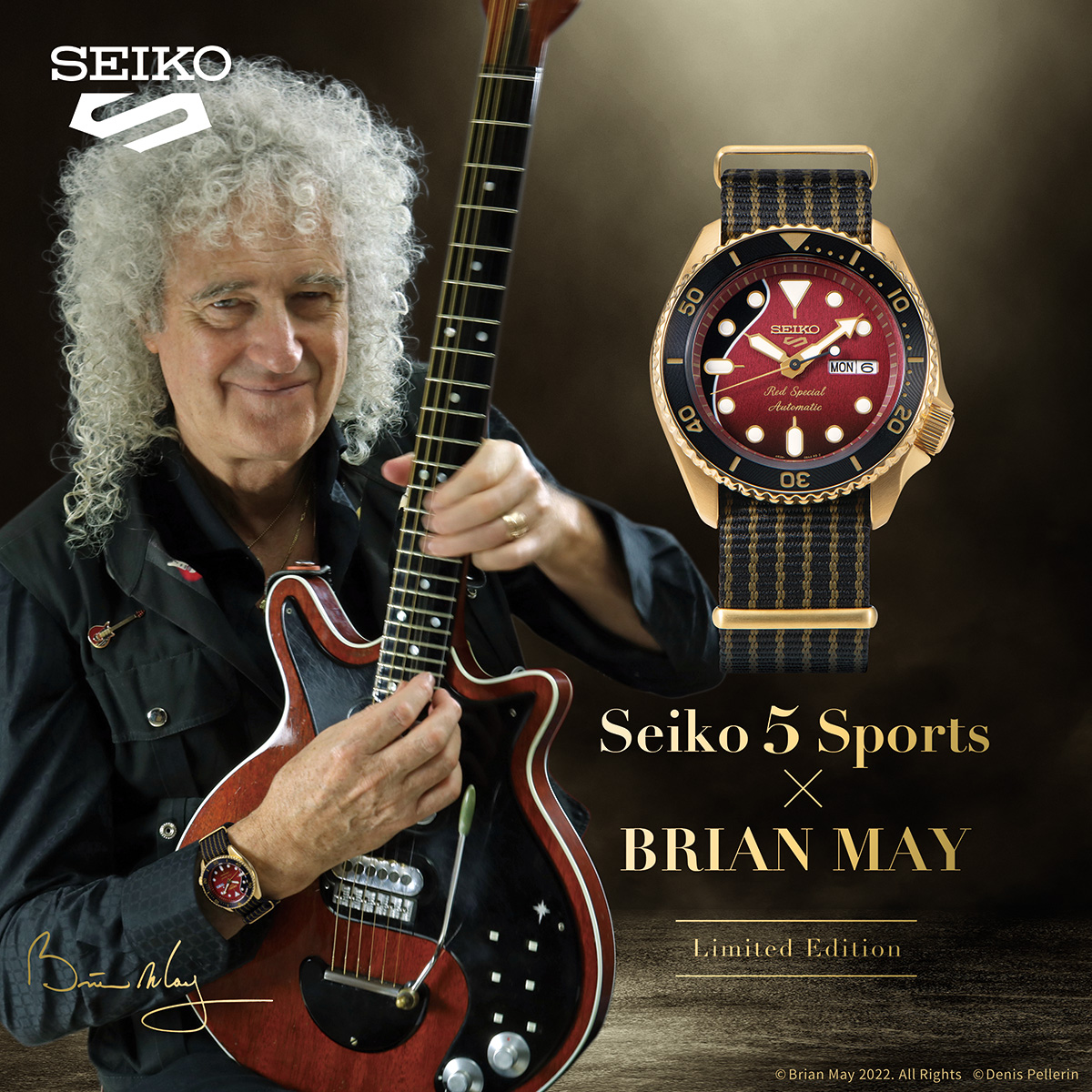 New: Seiko 5 x Brian May - Series 2 -