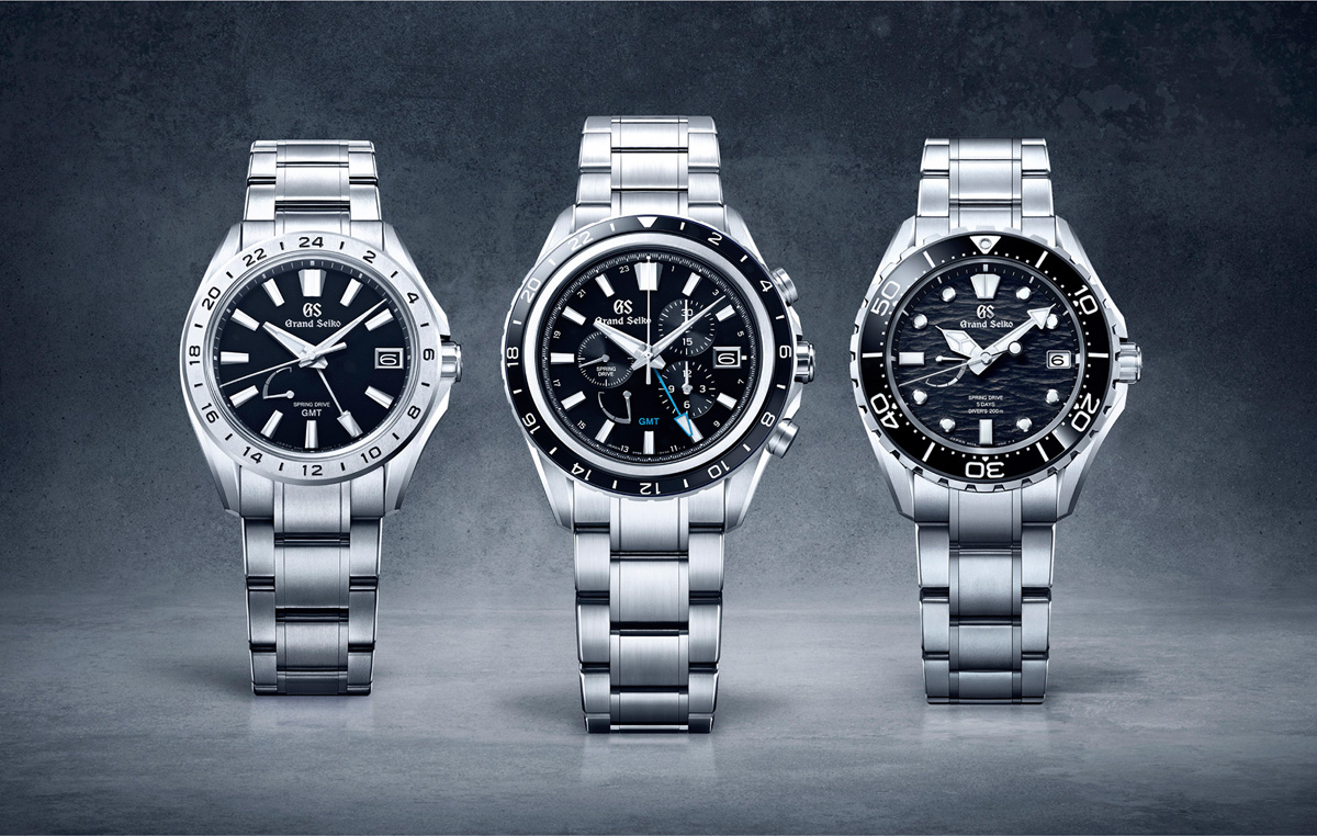 New: Grand Seiko Evolution Spring Drive collection with two GMTs, a two  Chronographs and a Diver -