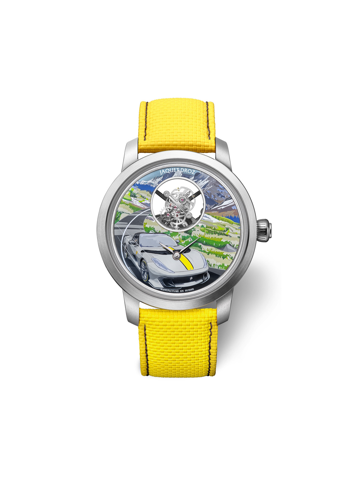 Jaquet Droz Unique Tourbillon Plasma Ceramic Watch: Specs and Details