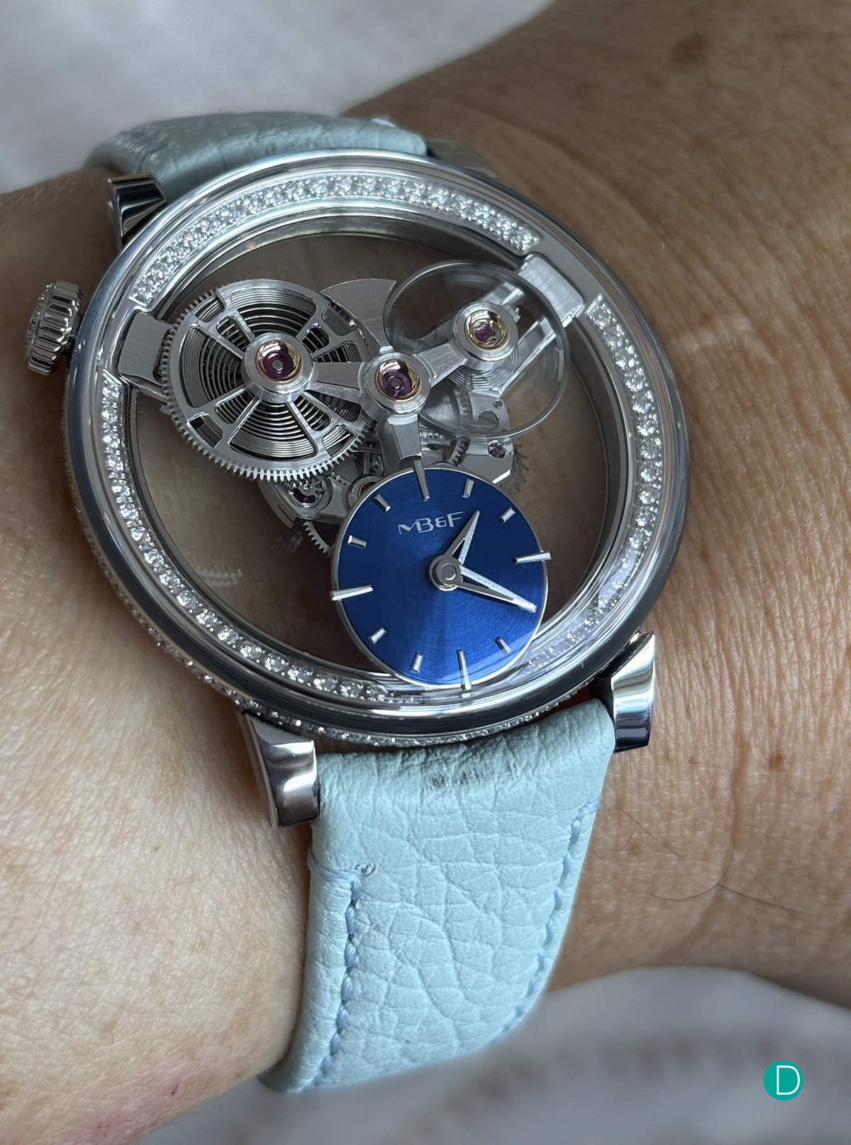 Hands-on: new MB&F; SP One Pavée