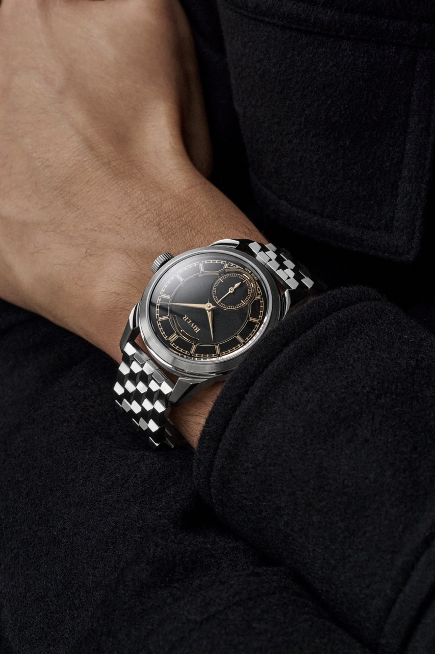 New: Biver AB - their first steel time only watch