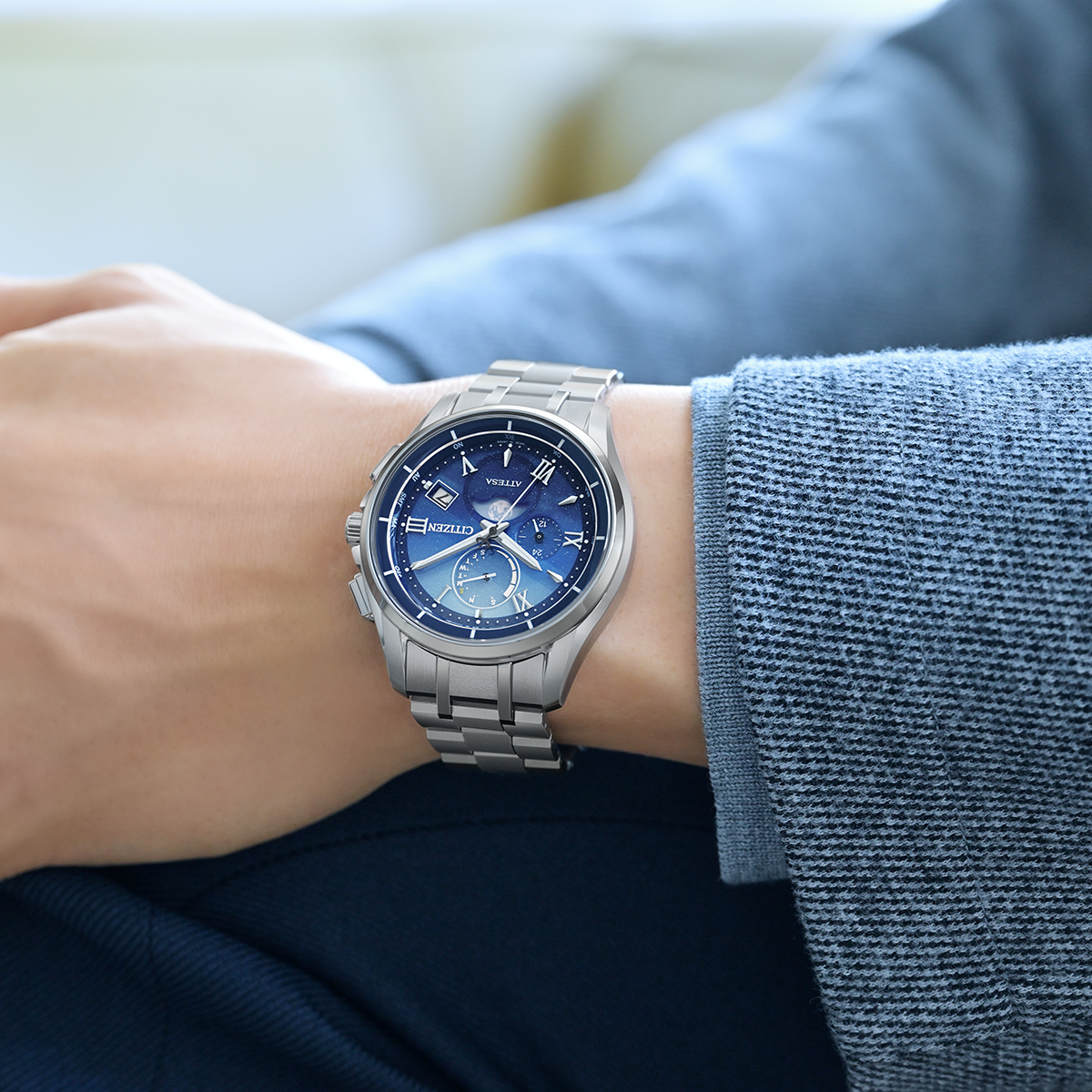 New Oct 26: Citizen Attesa Ever Since Eco-Drive Radio Controlled