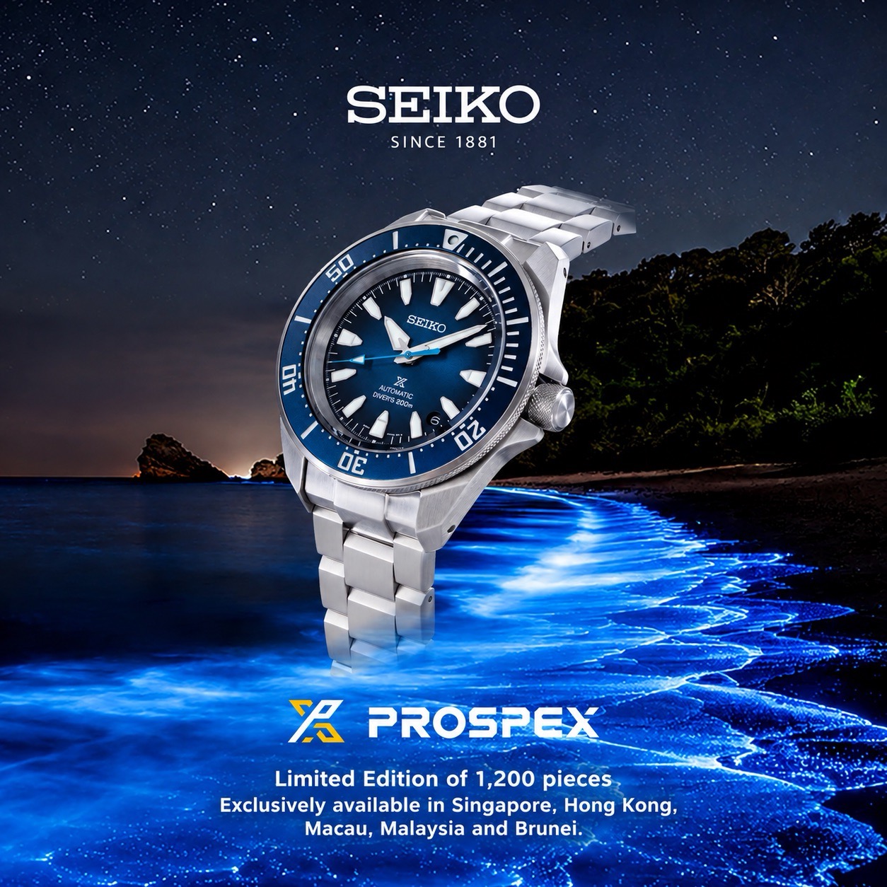 Seiko Prospex HBB006 “Blue Tears”: Thong Sia Group Exclusive Limited Edition